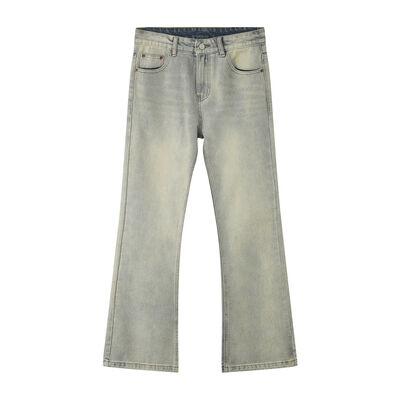 Straight Leg Jeans with Pockets - Damned Threads